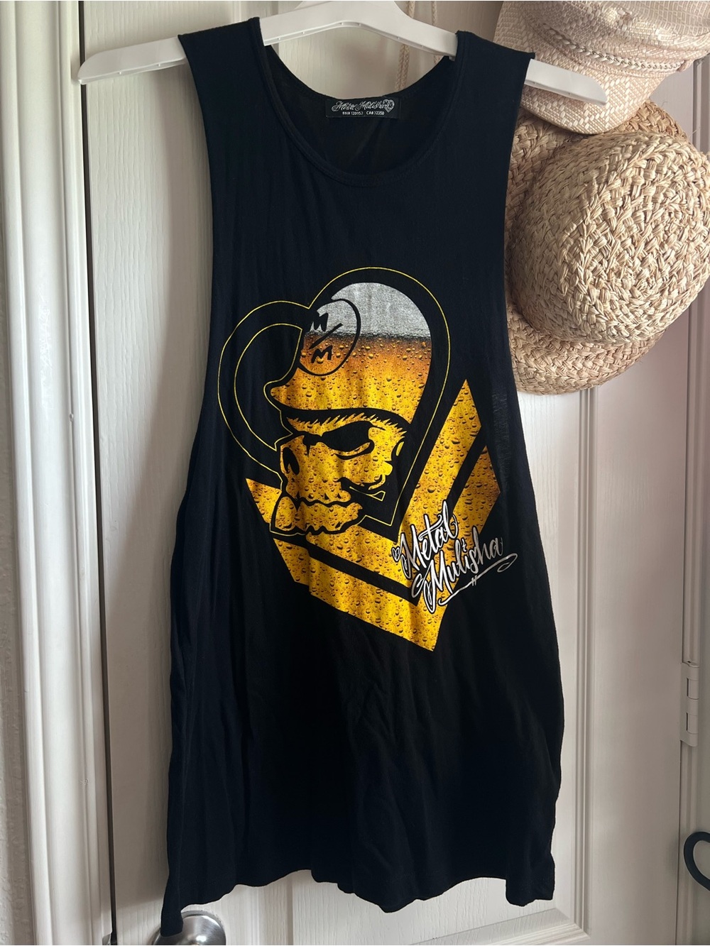 Metal Mulisha Grunge Goth Y2K Punk Beer Muscle Tank